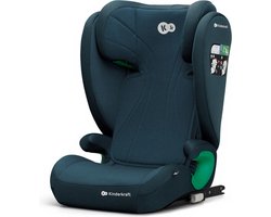Kinderkraft JUNIOR FIX 2 I-SIZE Autostoel – 100-150 cm – Met Isofix – Groep 2/3 – Tot 12 Jaar – Blauw