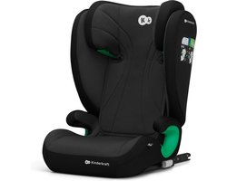 Kinderkraft JUNIOR FIX 2 I-SIZE Autostoel – 100-150 cm – Met Isofix – Groep 2/3 – Tot 12 Jaar – Zwart