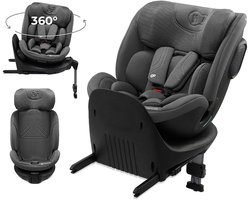 Kinderkraft XRIDER 2 - Autostoel - 360° draaibaar - Meegroeiend - Grijs