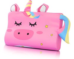 Kinderkussen - Kussen - Slaapkussen - Ademend Ergonomisch Slaapkussen - Dierendesign - Voor Peuters & Kinderen - 45x27x6 cm