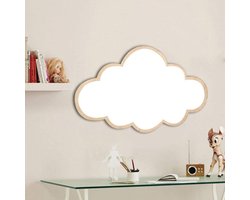 Kindermirror Cloud - Houten Shatterproof Wandspiegel - Scandinavisch Design