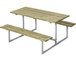 Kinderpicknicktafel vuren geimpregneerd - Basic 110 x 110 x 57 cm (B x L x H)