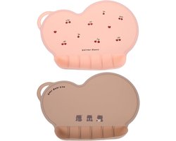 Kinderplacemats Set - Baby Tafelmat - Eten en Spelen - Waterdicht en Oliebestendig - 40x27 cm - Meerkleurig