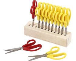 Kinderscharen met rek, l: 12,5 cm, rond, 1 set
