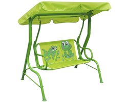 kinderschommelstoel groen