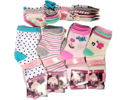 Kindersokken - 5 paar - Leuke prints - Maat 31-34