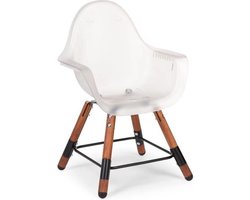 Kinderstoel Evolu - Eetstoel baby - Aan tafel zitten - Verstelbare hoogtes - 92 cm hoog - Transparant