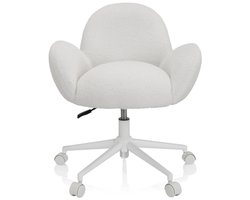 Kinderstoel / Kinder bureaustoelen KID TEDDY I wit hjh OFFICE