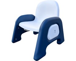 Kinderstoel – kinderstoeltje voor peuter - Verstelbar Kinderstoel – Stevig & Lichtgewicht – 2 Zithoogtes (23 & 28 cm) - Tissy