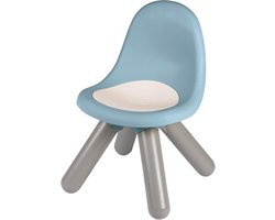 Kinderstoel - Peuterstoel - Buiten Spelen - Gemaakt van gerecycled materiaal - 33 x 33 x 50 cm - Blauw