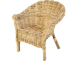 Kinderstoel Silvia in naturel Rotan