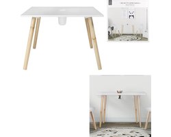 Kindertafel - Bouwtafel - Kindertafel met Potloten pot - Knutseltafel - Tekentafel