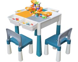 Kindertafel met stoelen – kindertafeltje – kinderkamer – duurzaam ‎65 x 15 x 52 cm