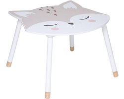 Kindertafel Vos - Wit - Houten Meubel voor Binnen