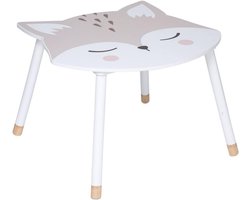 Kindertafel Vos - Wit - Houten Meubel voor Binnen