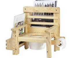 Kindertoilet / Hout / Kraamcadeau / WC / Kinderpotje / Babygeschenk