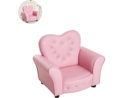 Kinderzetel - Bank- Stoel - Fauteuil - Sofa - Roze