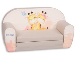Kinderzetel Best Friends Bank - Kinderfauteuil - Kinderbank - Kindersofa - Kinder fauteuil - Kinderzeteljes peuters - Kinder zetel - Kinderstoel - kinderfauteuils - Speelgoed 1 jaar - Gomoor