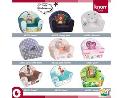 Kinderzetel Cosy Heart Rose - Knorrtoys 68360 - html contentnodig Kinderzetel