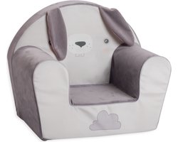Kinderzetel Konijn met Flaporen - Kinderfauteuil - Kinderbank - Kindersofa - Kinder fauteuil - Kinderzeteljes peuters - Kinder zetel - Kinderstoel - kinderfauteuils - Speelgoed 1 jaar - Gomoor