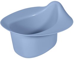 Kindsgut Kinderpotje – blauwgrijs oefenpotje – gebruik door middel van vasthouden – voor baby’s en zindelijkheidstraining