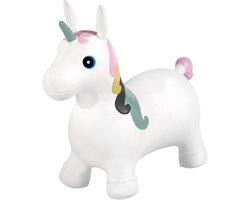 Kindsgut - Skippydier - Eenhoorn - Hoge kwaliteit skippybal dier - Inclusief luchtpomp - Speelgoed 2 jaar