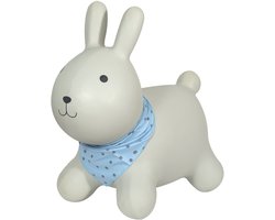 Kindsgut - Skippydier - Konijn - Hoge kwaliteit skippybal dier - Inclusief luchtpomp - Speelgoed 2 jaar