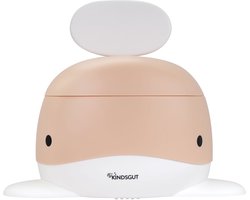 Kindsgut - WC potje peuter - Perzik - Walvisdesign - Antislip & Uitneembare binnenkant - Plaspotje met deksel voor zindelijkheidstraining