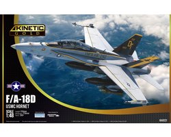 KINETIC K48121 F/A-18D USMC VFMA-225 w/MF Bouwpakket Schaal 1:48