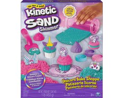 Kinetic Sand - Eenhoorn Bakkerij-speelset - Sensorisch speelgoed - 454 gram Origineel Kinetic Sand