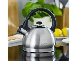 Kinghoff 3773 fluitketel - 1,8L - RVS - alle warmtebronnen
