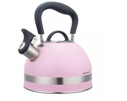 Kinghoff KH1856 Fluitketel - RVS - 1,8 Liter - Geschikt voor Alle Warmtebronnen (Incl. inductie) - Opvouwbaar Handvat