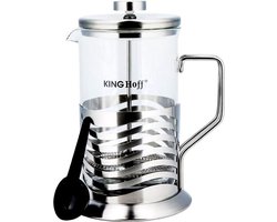 Kinghoff - Koffiemaker - Theezetter - RVS - Vaatwasser bestendig - 600 ml