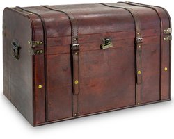 Kingpower Selection: Houten schatkist – Doos met slot, schatkistje, houten kist