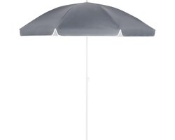 Kingsleeve Parasol 180cm - UV 50+ Kantelbaar Waterafstotend - Antraciet