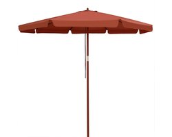 Kingsleeve Parasol 330cm – UV Bescherming 80+ Waterafstotend - Terracotta
