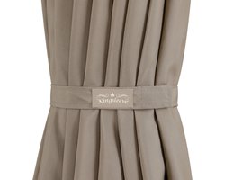 Kingsleeve Parasol - met Draaimechanisme - Taupe Ø 330cm