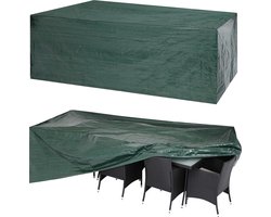 Kingsleeve Tuinmeubel Beschermhoes - Weerbestendig 308x138x89cm Groen
