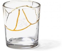 Kintsugi Glas 8.7 cm - Elegante en Duurzame Servies Collectie