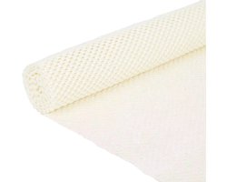 Kinvara Anti slip mat - Ondertapijt - 45x100 - Anti slip voor tafelkleed - Anti slip mat voor tapijt - Antislip voor matras - Wit