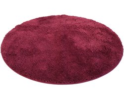 Kinzler J-10001/13 Bordeaux badmat, microvezel, 90 cm rond