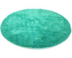 Kinzler J-10001/26 smaragd badmat, microvezel, 90 cm rond