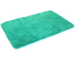 Kinzler J-10004/26 smaragdgroene badmat, microvezel, 50x80 cm