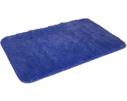 Kinzler J-10007/104 Koningsblauwe badmat, microvezel, 70x120 cm