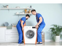 Kinzo Meubeldraagband voor 2 Personen tot 150 Kg - Draagband Meubels met Scheursterkte 300 Kg - Meubel Draagriem voor Meubelverhuizer en Verhuisbanden - 2800 x 45 mm