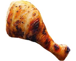 Kippenbeen Kussen Knuffel 20cm Simulatie Voedsel Decoratief Sierkussen Drumpstick Gefrituurd Kussen - Thuis Decoratie - Verjaardagscadeau