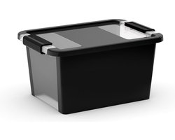 Kis Bi Box – Opbergbox – 11L – 36,5x26x19cm - Zwart