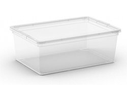 Kis C Box - Opbergbox - 11 L - 37x26x14cm - Transparant