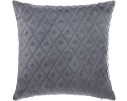 Kissen Flan 3D Diamond Grey 40 x 40 cm