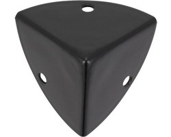 Kisthoek verzinkt zwart (4 stuks)